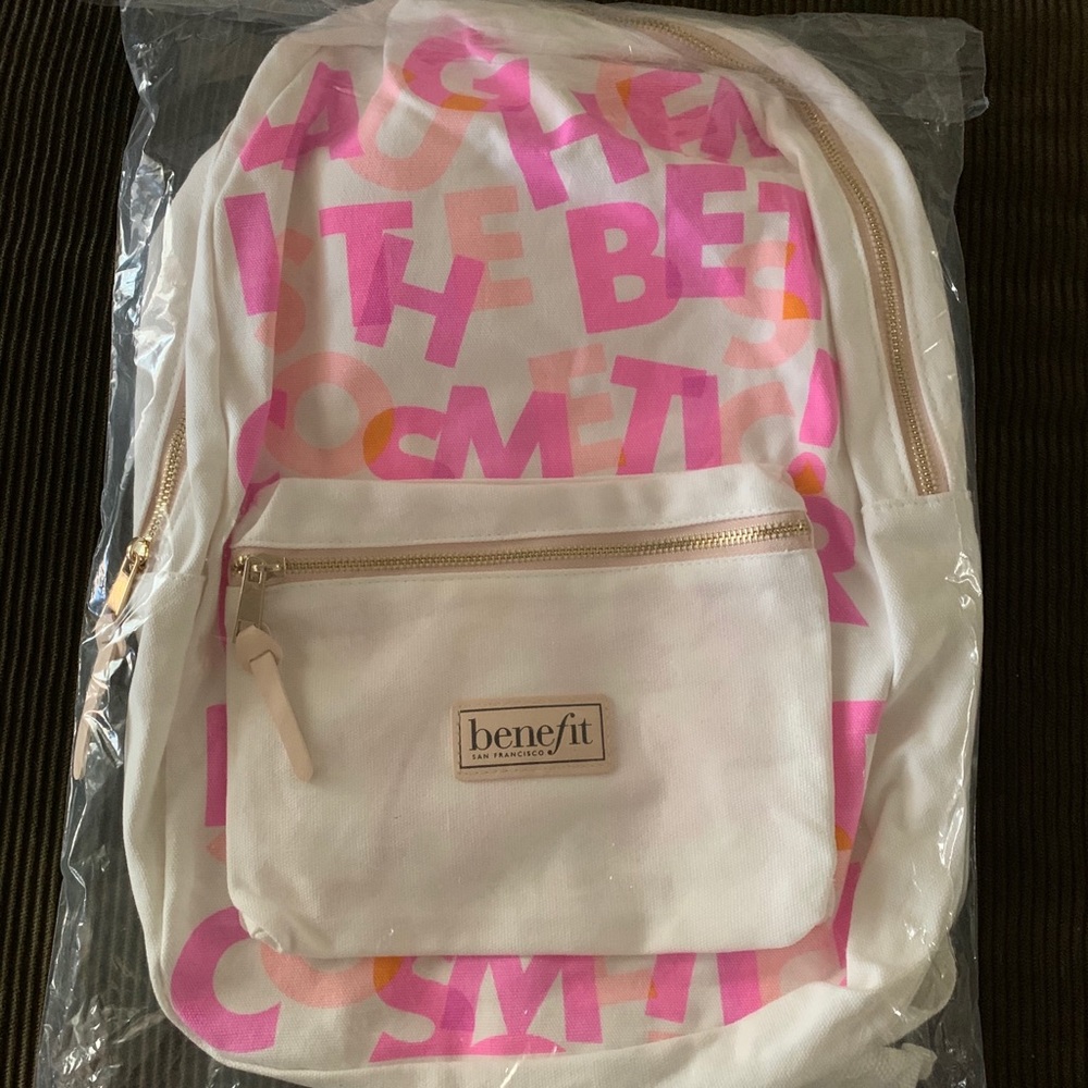 Benefit cosmetic backpack